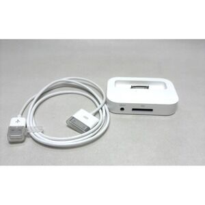 2003 Apple Dock for iPod 3rd/4th Generation White With Original Cable Untested